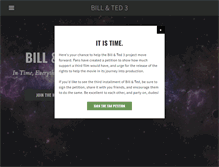 Tablet Screenshot of billandted3.com